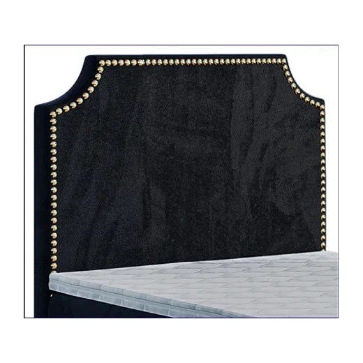 Jednoosobowe łóżko boxspring 90x200 Lenox - 40 kolorów Elior One Size Edinos.pl