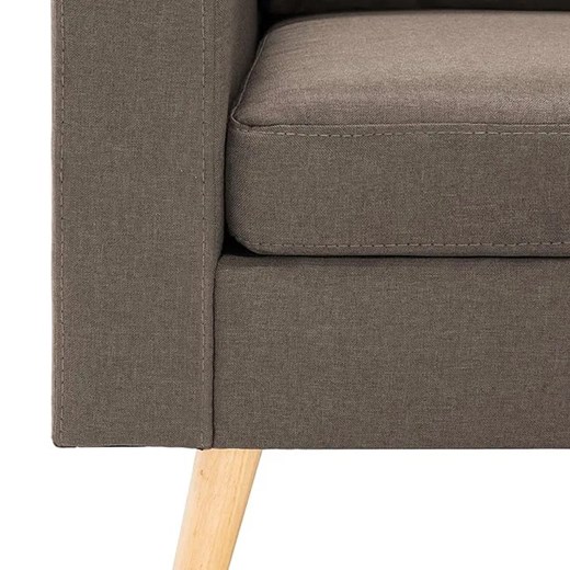 2-osobowa sofa taupe - Eroa 2Q Elior One Size Edinos.pl