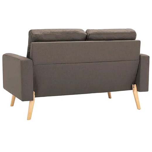 2-osobowa sofa taupe - Eroa 2Q Elior One Size Edinos.pl