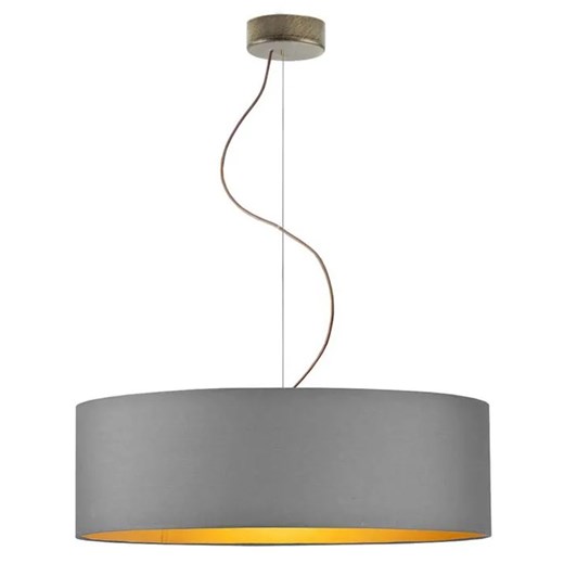 Żyrandol nad stół z dużym abażurem 60 cm - EX848-Hajfo - wybór kolorów Lumes One Size Edinos.pl