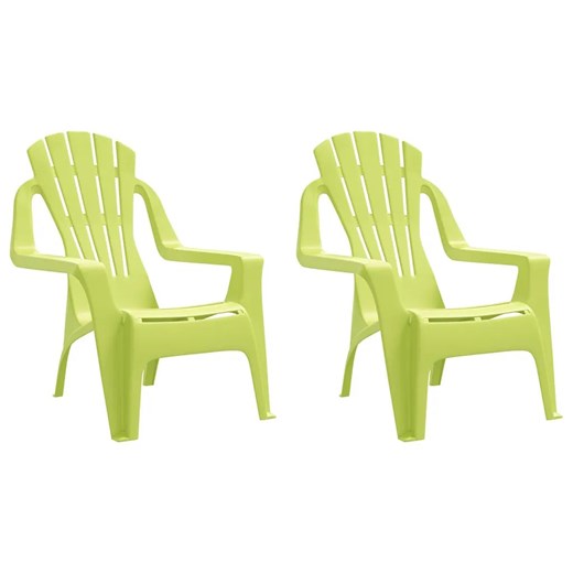 Zielone krzesła ogrodowe dla dzieci - Laromi Elior One Size Edinos.pl