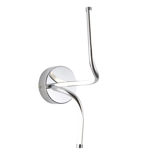 Designerski chromowany kinkiet LED - 5X S524 N3-N32 ze sklepu Edinos.pl w kategorii Lampy ścienne - zdjęcie 172258292