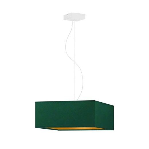 Kwadratowa lampa wisząca z białym stelażem - EX359-Sangriv - 5 kolorów Lumes One Size Edinos.pl promocja