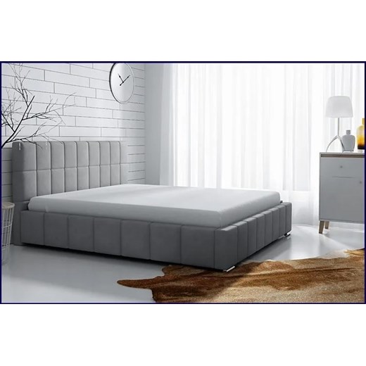 Łóżko tapicerowane Metro 2X 180x200 - 44 kolory Elior One Size Edinos.pl