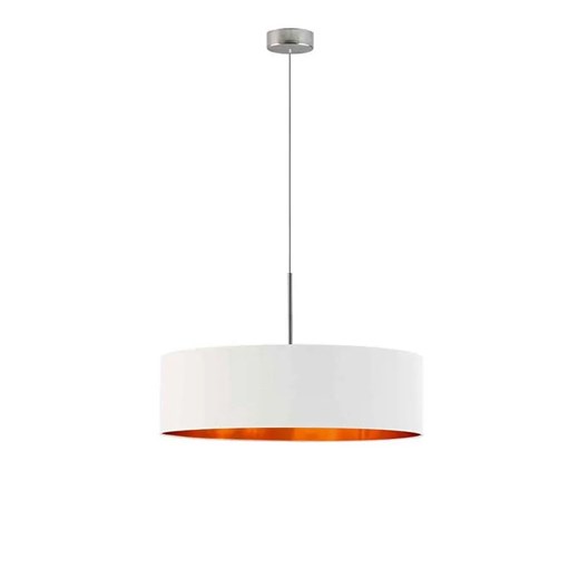 Elegancka lampa wisząca z abażurem 60 cm - G8-K09 ze sklepu Edinos.pl w kategorii Lampy wiszące - zdjęcie 172259142