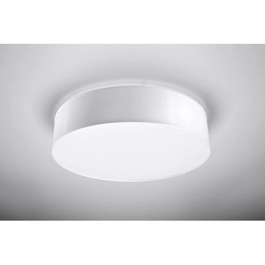 Okrągły minimalistyczny plafon E779-Arens - biały Lumes One Size okazja Edinos.pl