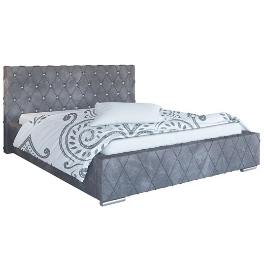 Pojedyncze łóżko tapicerowane 90x200 Loban 3X - 36 kolorów Elior One Size Edinos.pl