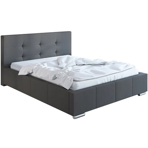 Łóżko małżeńskie z zagłówkiem 160x200 Keren 3X - 36 kolorów Elior One Size Edinos.pl