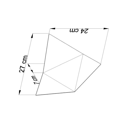 Designerski kinkiet E745-Solids - biały Lumes One Size Edinos.pl