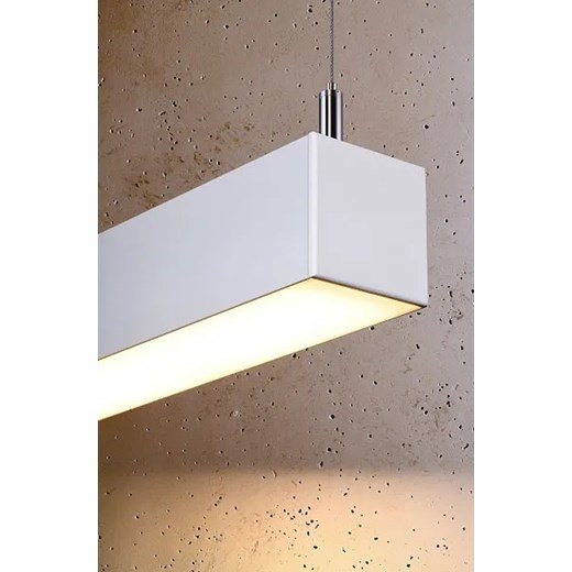 Biała nowoczesna lampa wisząca LED 3000 K - EX615-Pini Lumes One Size Edinos.pl