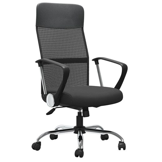 Czarny obrotowy fotel biurowy do komputera - Ferno ze sklepu Edinos.pl w kategorii Krzesła biurowe - zdjęcie 172260000
