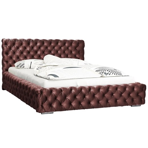 Łóżko pikowane ze schowkiem 160x200 Sari 2X - 36 kolorów ze sklepu Edinos.pl w kategorii Łóżka i materace - zdjęcie 172260110
