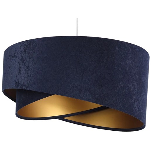 Granatowo-złota lampa wisząca glamour - EX985 E8-L48 ze sklepu Edinos.pl w kategorii Lampy wiszące - zdjęcie 172260260
