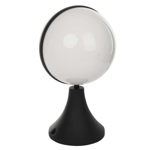 Okrągła lampa zewnętrzna czarna - N009-Genua Lumes One Size Edinos.pl