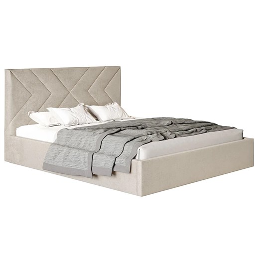 Tapicerowane łóżko 120x200 Grenell 3X - 36 kolorów Elior One Size promocja Edinos.pl