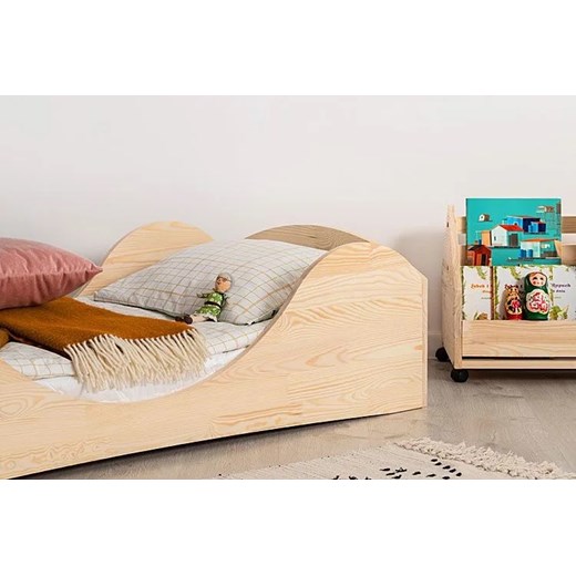 Drewniane łóżko młodzieżowe Abbie 2X - 21 rozmiarów Elior One Size Edinos.pl