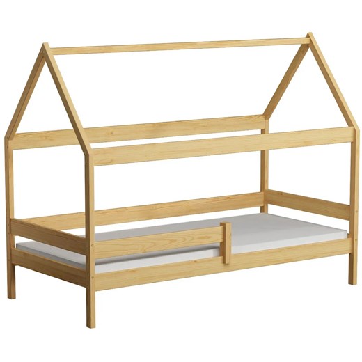 Drewniane łóżko skandynawskie, sosna - Petit 3X 200x90 cm Elior One Size Edinos.pl