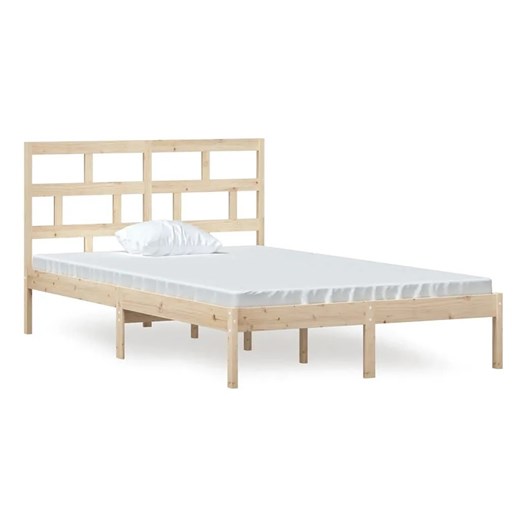 Podwójne łóżko z naturalnej sosny 140x200 - Bente 5X Elior One Size wyprzedaż Edinos.pl