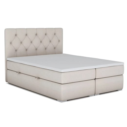 Łóżko boxspring z pojemnikiem Soner 180x200 - 32 kolory ze sklepu Edinos.pl w kategorii Łóżka i materace - zdjęcie 172261180