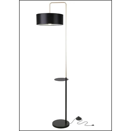 Czarno złota lampa podłogowa - K276-Inas Lumes One Size Edinos.pl