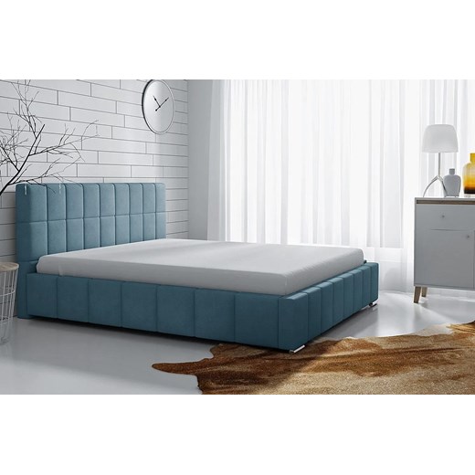 Łóżko tapicerowane Metro 2X 180x200 - 44 kolory Elior One Size Edinos.pl