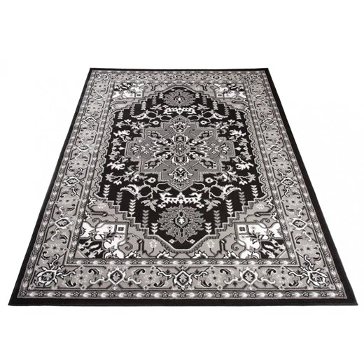 Czarny dywan vintage K4-D47 ze sklepu Edinos.pl w kategorii Dywany - zdjęcie 172262173