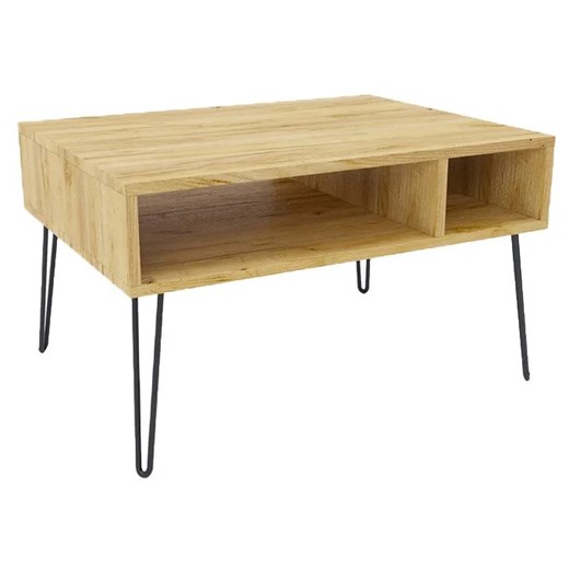 Minimalistyczny stolik kawowy dąb craft - Zorina 8X ze sklepu Edinos.pl w kategorii Stoły - zdjęcie 172262332