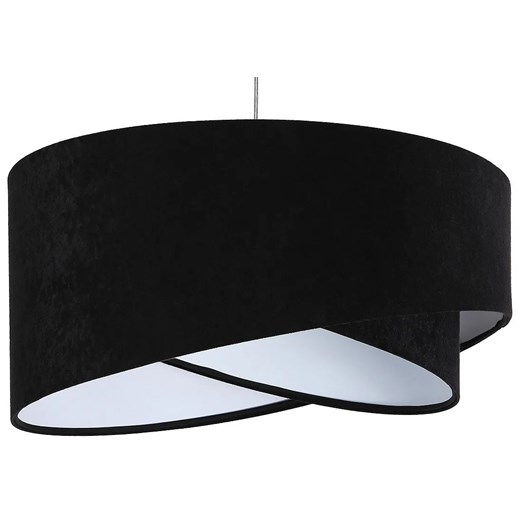 Czarno-biała asymetryczna lampa wisząca - EX973-Vivien Lumes One Size Edinos.pl