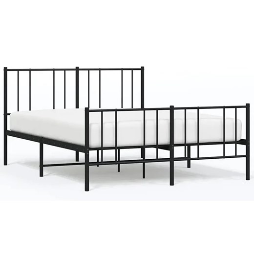 Czarne metalowe łóżko industrialne 120x200cm - Privex Elior One Size Edinos.pl