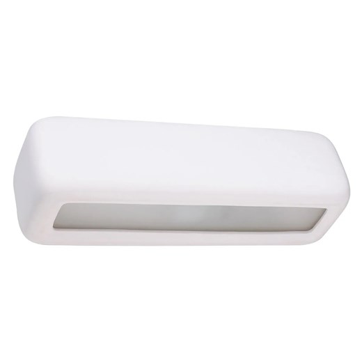Biały ceramiczny kinkiet minimalistyczny - S490-Stormi Lumes One Size Edinos.pl