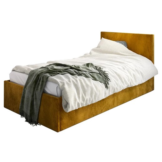 Musztardowe łóżko młodzieżowe Sorento 3X - 3 rozmiary Elior One Size Edinos.pl