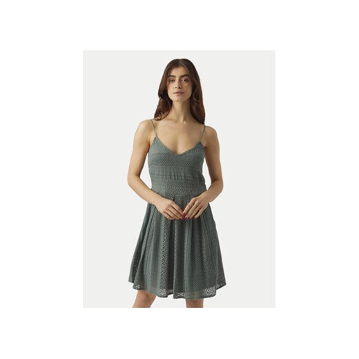 Vero Moda Sukienka letnia Honey 10220925 Zielony Regular Fit ze sklepu MODIVO w kategorii Sukienki - zdjęcie 172268523