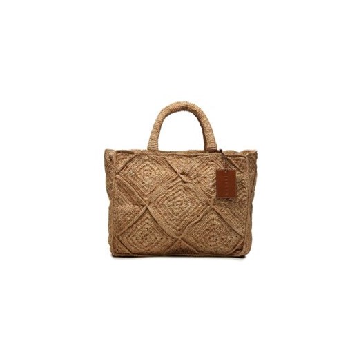 Manebi Torebka Sunset Bag Large V 2.2 AC Beżowy ze sklepu MODIVO w kategorii Torby Shopper bag - zdjęcie 172268561