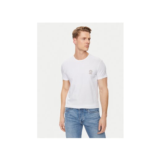 Versace T-Shirt Medusa AUU01005 Biały Slim Fit ze sklepu MODIVO w kategorii T-shirty męskie - zdjęcie 172268734