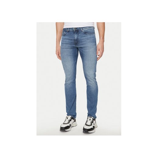 KARL LAGERFELD Jeansy 265840 542833 Niebieski Regular Fit ze sklepu MODIVO w kategorii Jeansy męskie - zdjęcie 172268741