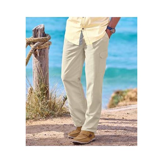 Luźne spodnie-bojówki ze sklepu Atlas For Men w kategorii Spodnie męskie - zdjęcie 172269153