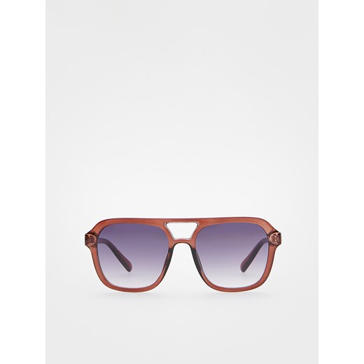 Reserved - Okulary przeciwsłoneczne AVIATOR - brązowy ze sklepu Reserved w kategorii Okulary przeciwsłoneczne męskie - zdjęcie 172269901