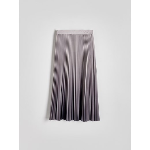 Reserved - Plisowana spódnica midi - jasnozielony ze sklepu Reserved w kategorii Spódnice - zdjęcie 172269951