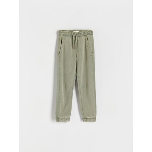 Reserved - Spodnie jogger - zielony ze sklepu Reserved w kategorii Spodnie chłopięce - zdjęcie 172270200