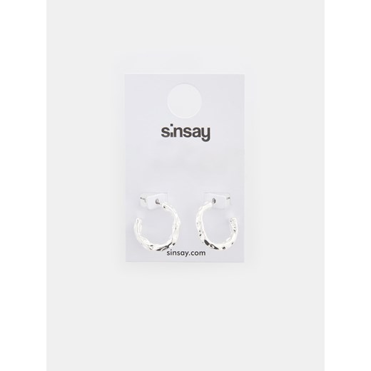 Sinsay - Kolczyki - srebrny Sinsay One Size Sinsay