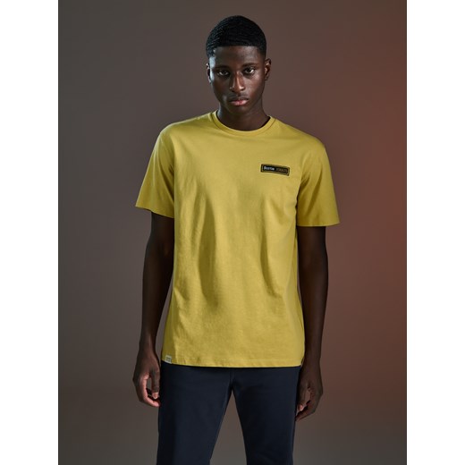 Sinsay - Koszulka z nadrukiem - żółty Sinsay XXL Sinsay
