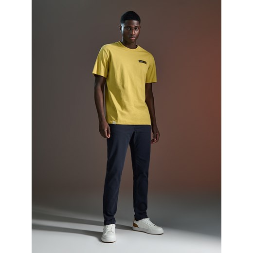 Sinsay - Koszulka z nadrukiem - żółty Sinsay XL Sinsay