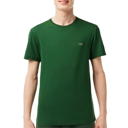Koszulka Lacoste Classic TH2038-132 - zielona ze sklepu streetstyle24.pl w kategorii T-shirty męskie - zdjęcie 172272632