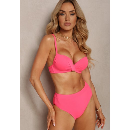 Różowe Bikini Stanik Push-Up i Klasyczne Figi Pevbia ze sklepu Renee odzież w kategorii Stroje kąpielowe - zdjęcie 172274762