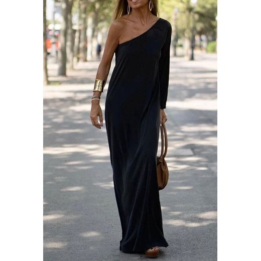 Sukienka MROLDEFA BLACK ze sklepu Ivet Shop w kategorii Sukienki - zdjęcie 172275950