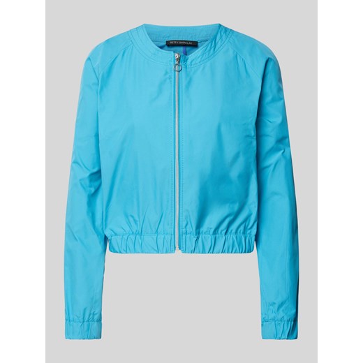 Bluzon w jednolitym kolorze ze sklepu Peek&Cloppenburg  w kategorii Kurtki damskie - zdjęcie 172276264