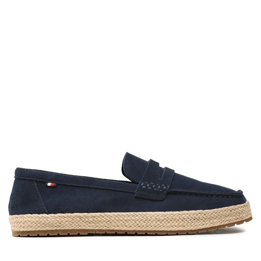 Espadryle Tommy Hilfiger Th Resort Classic Suede FM0FM04453 Desert Sky DW5 Tommy Hilfiger 43 okazja eobuwie.pl