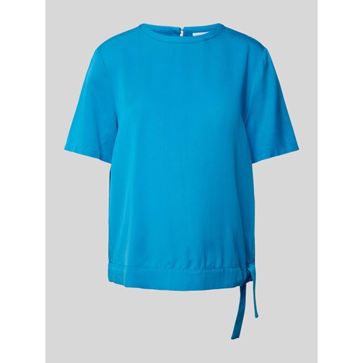 T-shirt z wiązanym detalem ze sklepu Peek&Cloppenburg  w kategorii Bluzki damskie - zdjęcie 172280313