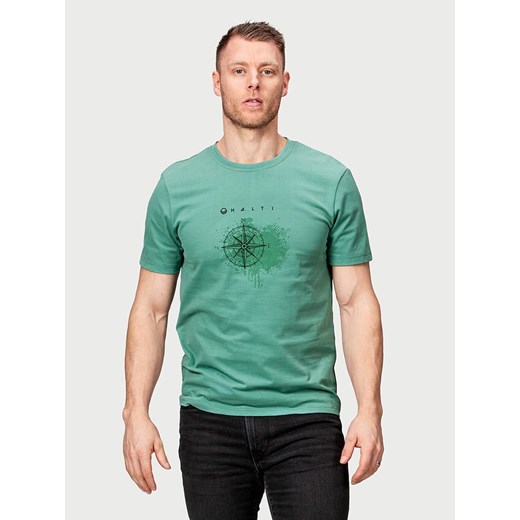 Halti Koszulka &quot;Matka&quot; w kolorze zielonym ze sklepu Limango Polska w kategorii T-shirty męskie - zdjęcie 172281641