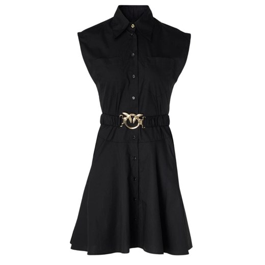 sukienka damska pinko 103111 a1p4 z99 czarny ze sklepu Royal Shop w kategorii Sukienki - zdjęcie 172283083